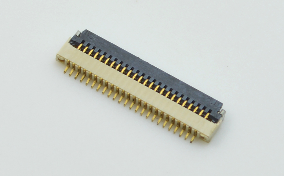 超薄忘忧草视频大全 间距0.5mm-24PIN翻盖 塑高H1.0mm FPC插座超薄,忘忧草网站在线免费观看
