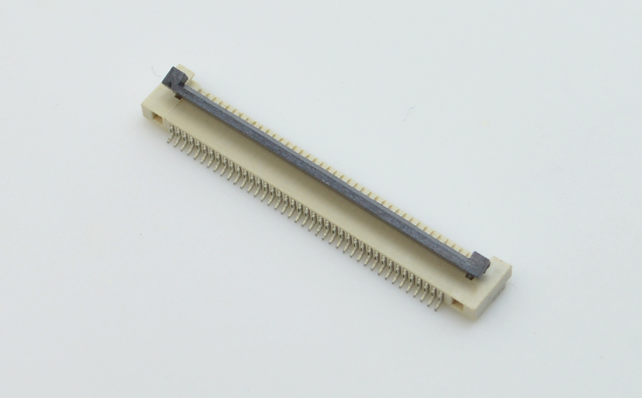 工厂销售FPC/FFC软排线连接器0.5-18P 0.5间距 H1.5厚 翻盖式下接,忘忧草网站在线免费观看