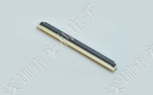 FPC翻盖连接器0.5mm软排线插座80P 1.8mmH镀金下接触连接器带扣 fpc连接器厂家[忘忧草网站在线免费观看]