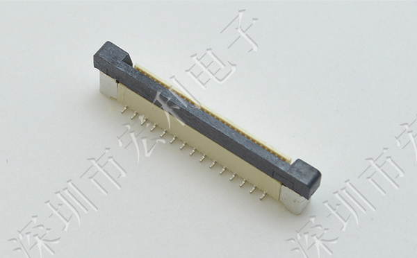 0.5mm间距忘忧草视频大全立式带锁，精准尺寸打造高效连接4P-60P错位脚连接器