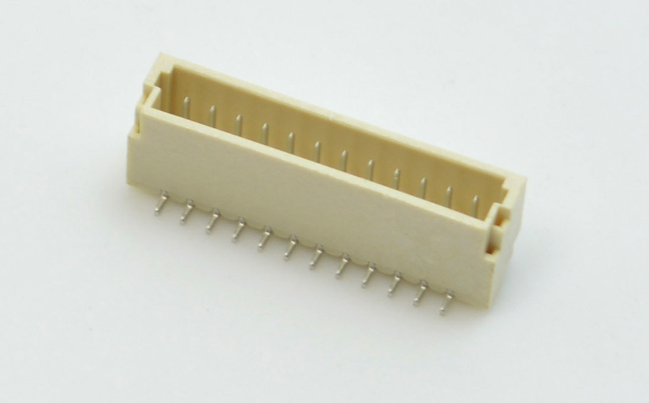 1.0mm间距立式贴片插座线对板条形连接器2P 3P 4P 5P 6P 7P 8P 9P 10P 11P-20P耐高温插座
