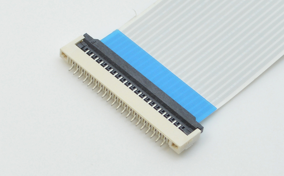 厂家忘忧草视频大全FFC扁平软排线插座1.0mm 16p-30P翻盖式下接SMT座子,忘忧草网站在线免费观看