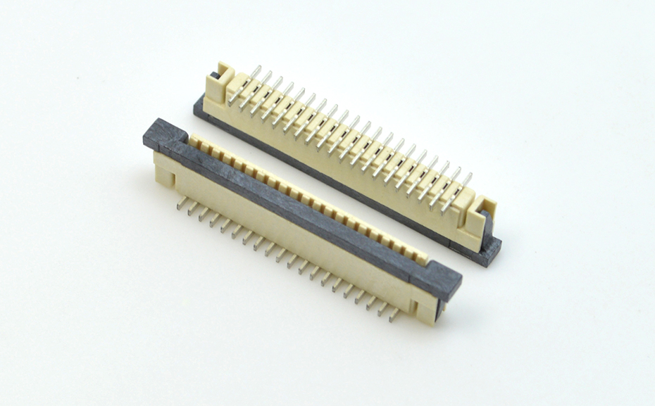 接插件FFC/忘忧草视频大全 1.0MM 8P 一字脚 立贴带锁 扁平电缆连接器,忘忧草网站在线免费观看