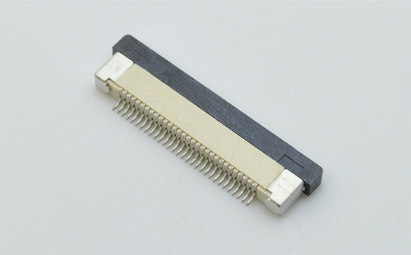 FFC/忘忧草视频大全 软排线插座 0.5mm间距-6P 下接拉锁 6Pin 抽屉式