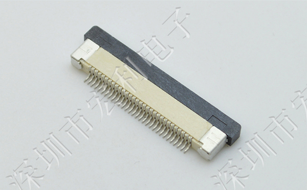 FFC/忘忧草视频大全 软排线插座 0.5mm间距-42P 下接拉锁 42Pin 抽屉式
