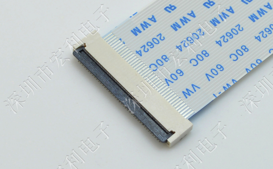 忘忧草网站在线免费观看FPC插座翻盖式FFC间距0.5mm 36p针脚位H2.0mm 前插后翻连接器