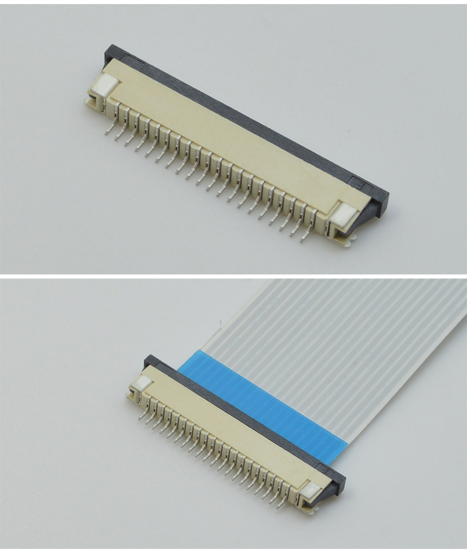 忘忧草视频大全 扁平软排线插座1.0MM 13P卧贴片下接抽屉式 可开票