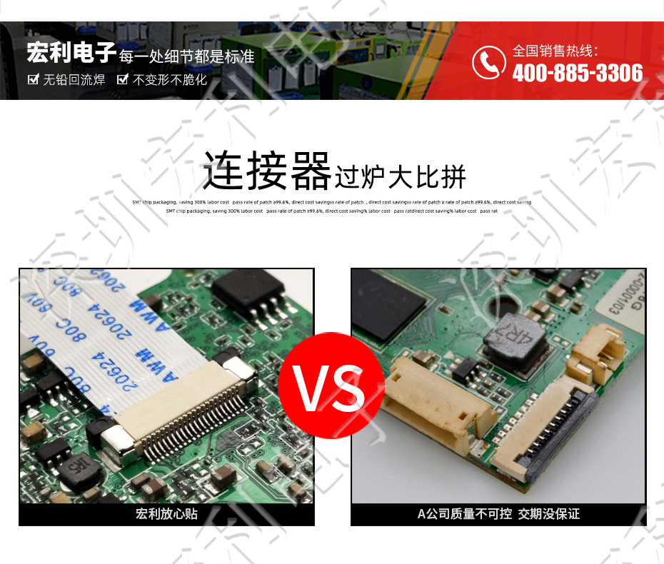 忘忧草视频大全 间距0.5mm 高H1.0 20P下接翻盖 SMT耐高温贴片连接器