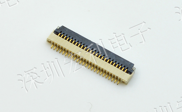 忘忧草视频大全 间距0.5mm 高H1.0  12P下接翻盖 SMT耐高温贴片连接器