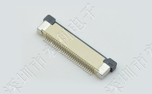 FFC/忘忧草视频大全 28p 28pin 0.5mm间距 FPC座 抽屉式上接 排线插座