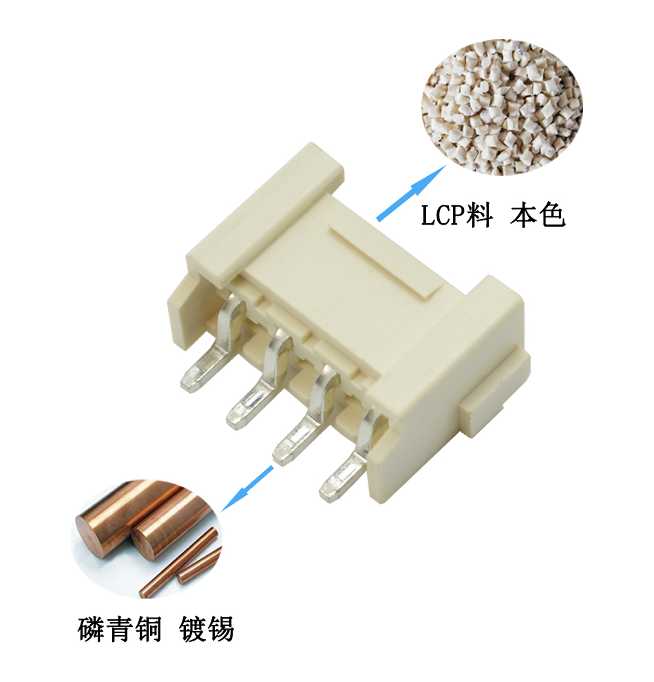 VH3.96-2P卧贴针座PCB板SMT插座 连接器3.96mm 表面贴片座,忘忧草网站在线免费观看